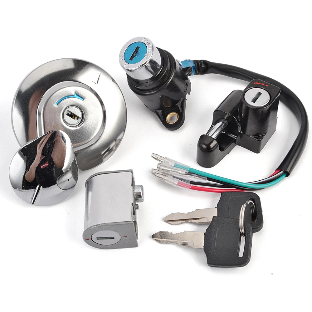 CMX250X Fuel Gas Cap Ignition Switch Seat Lock with Key For Honda CMX250C CMX 250C Rebel 1996-2009/2012-2014 53600-086-007