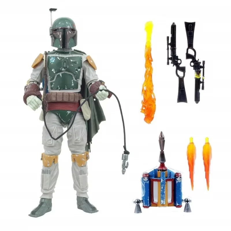 

Original Boba Action Figure 6 Inch Articulated Bounty Return Of The Jedi Collectible Model Adult Collectors Home Display Gift