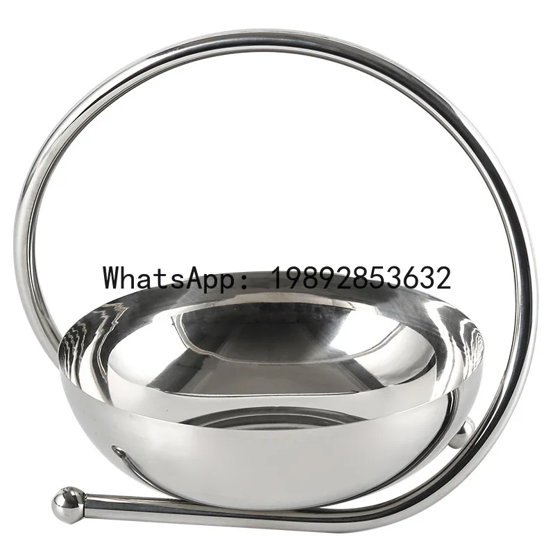 

PYJ ring basket fruit plate stainless steel fruit bowl ornament hotel art decoration
