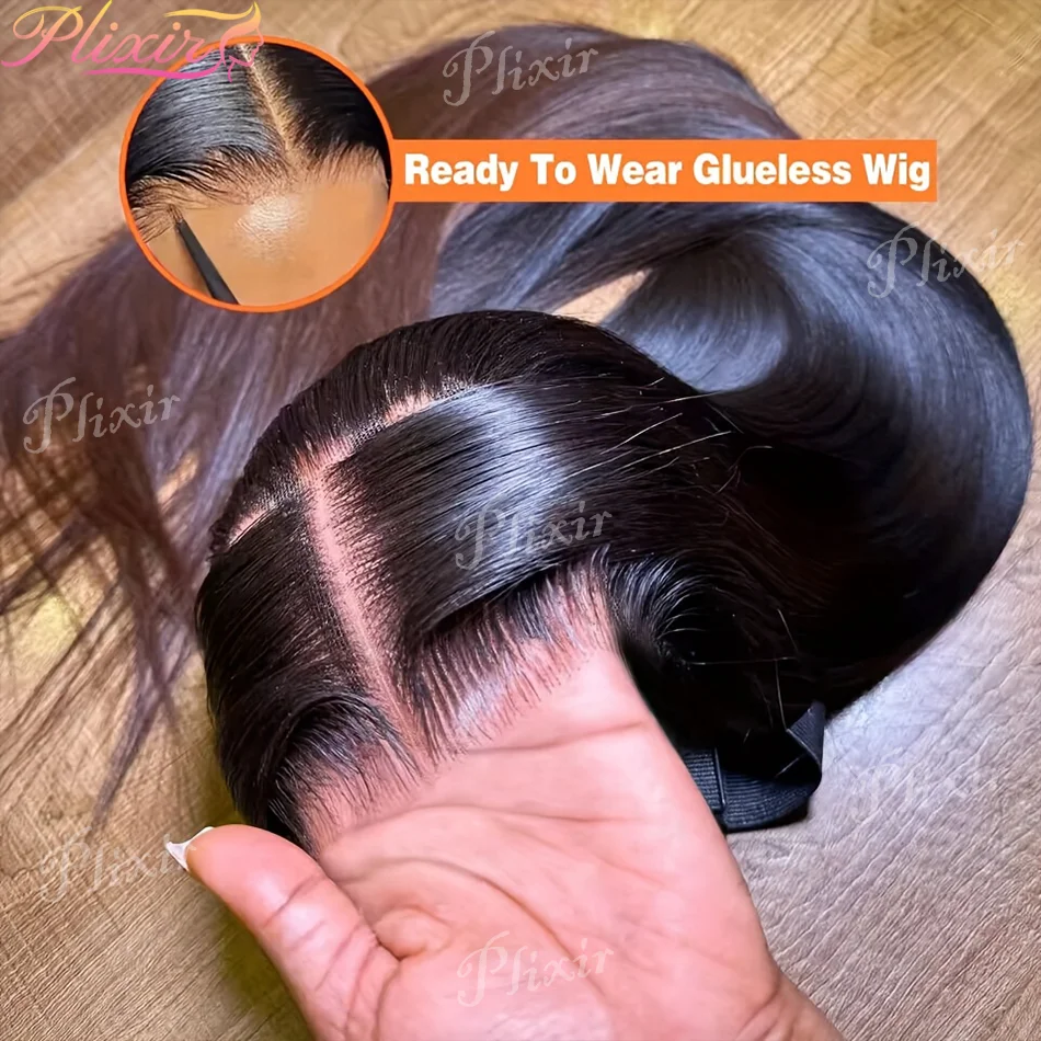 

5X5 Бесклеевой предварительно вырезанный парик Человеческие парики Ready To Go Bone Прямые парики 4X4 Бразильский парик с застежкой 30 36 дюймов Предварительно сорванные для женщин