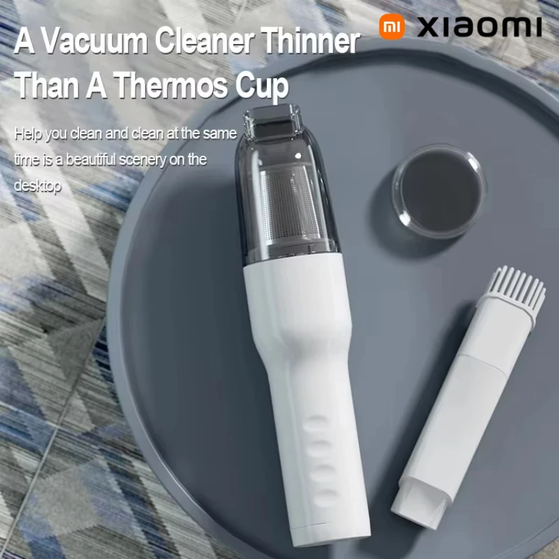 Xiaomi Car Vacuum Cleaner Electric Household Mini Portable High Power Handheld Wireless Powerful Dust Remover Cleaning Upgrate