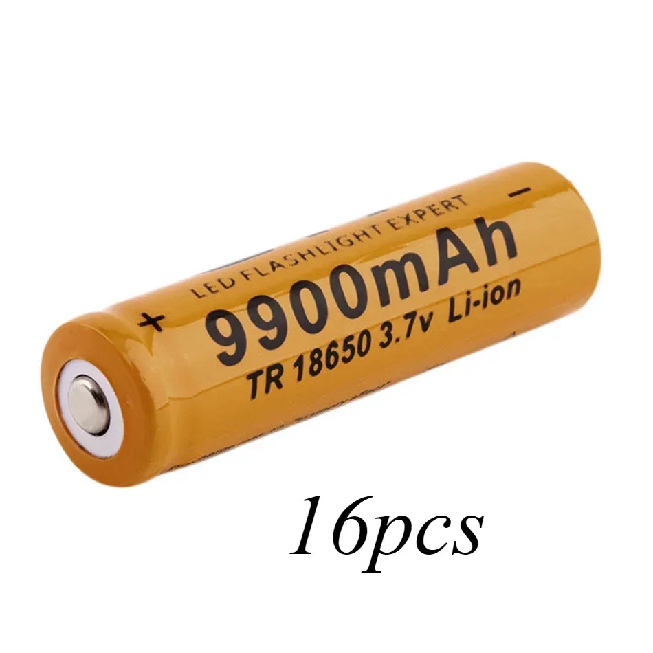 18650 Batterij Hoge Kwaliteit 9900 mAh 3.7 V 18650 Li-ion Batterijen Oplaadbare Batterij voor Zaklamp Zaklamp