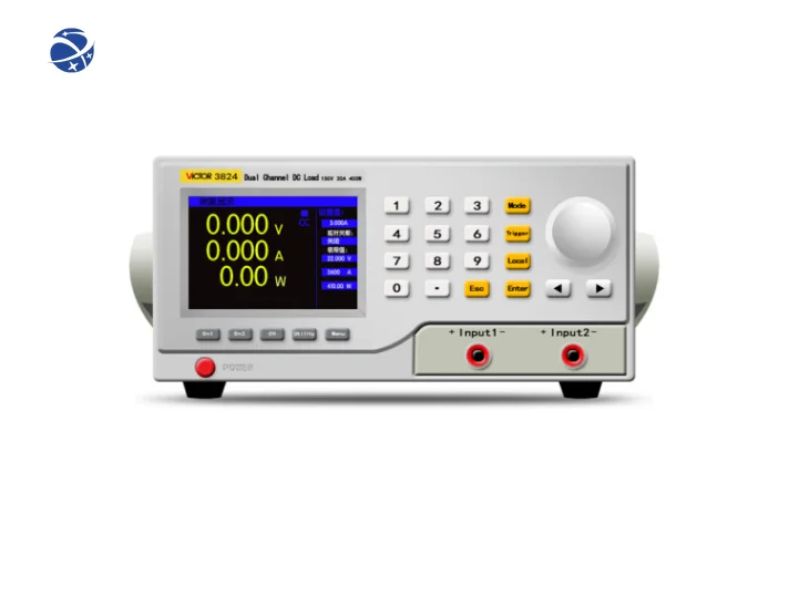 3824 RuoShui 400W 150V 30A Dual Channels 0.05 % Accuracy Electronic load tester, Programmable DC Electronic Load