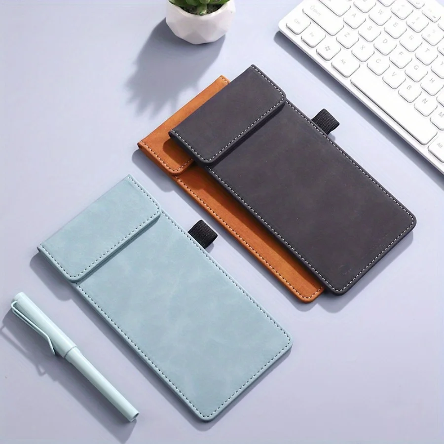 1PC Colorful A6 Bill Clip --PU Writing Pad Signature Plate Hotel Restaurant Commercial Menu Clip Conference Folder