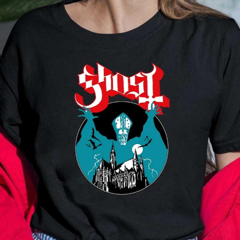 BC Swedish Heavy Metal Band Shirt Ghost Band New Men Tee Rock Band Tops T-Shirts Casual Shirt O-neck Summer Fashion T Shirt