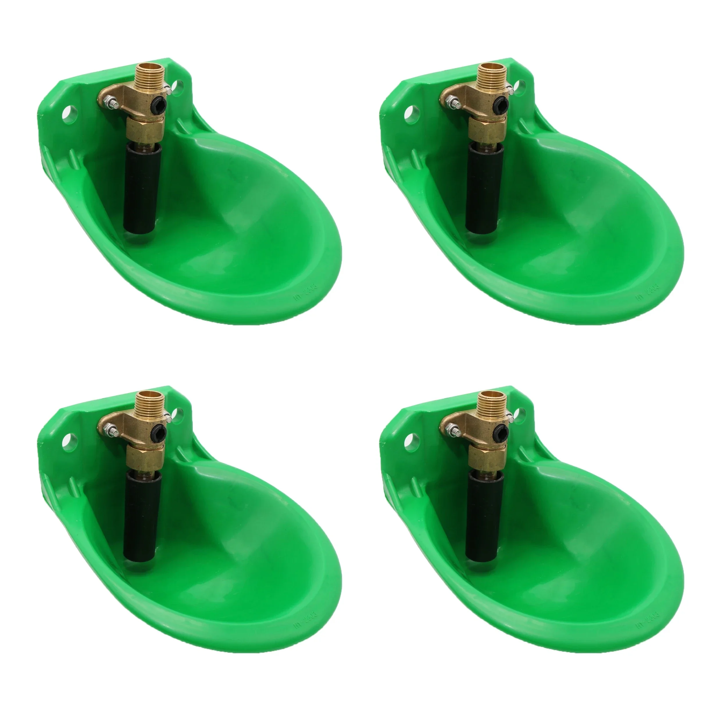 

4 Pcs Automatic Copper Valve Cow Drinking Trough Sheep Water Bowls Pig Drinking Water Tool Farm Animals Water Supply