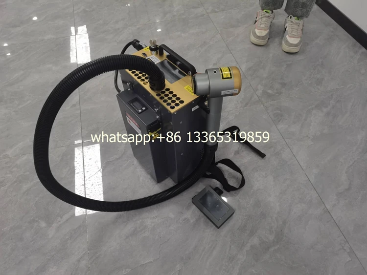 100W 200W Portable Handheld Laser Cleaning Machine Lazer Cleaner For Rust And Paint Removal