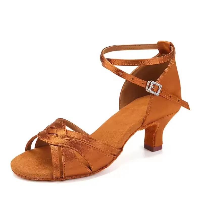 Woman Shoes For Dancing Latin Dance Shoes For Women Girls Ballroom Shoes Ladies Modern Tango Jazz Shoes Salsa Sandals Suede Sole