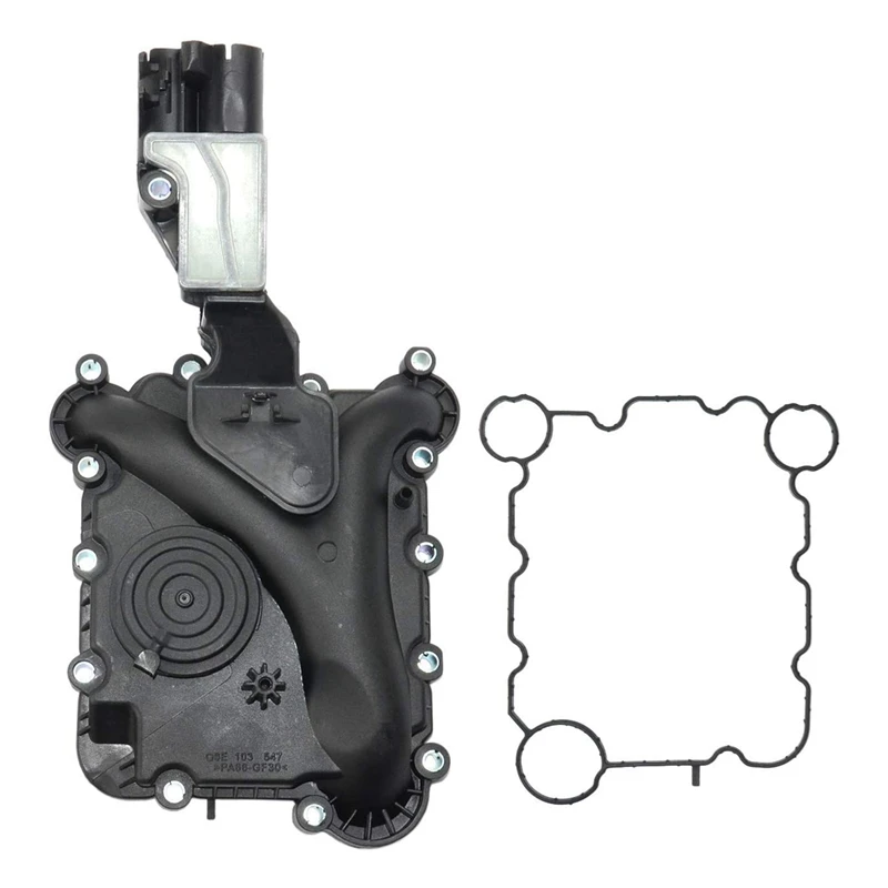 06E103547P Engine Crankcase Vent Valve Replacement For 05-13 - A4 A6 Quattro Q5 3.2L Oil Separator 06E103547E