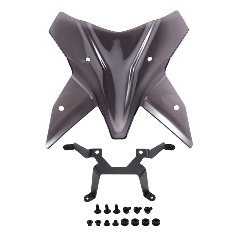 

A73X-Motorcycle Accessories Sport Windshield Windscreen Visor Viser Kit For 990 Duke 990Duke 990 DUKE 990DUKE 2024-