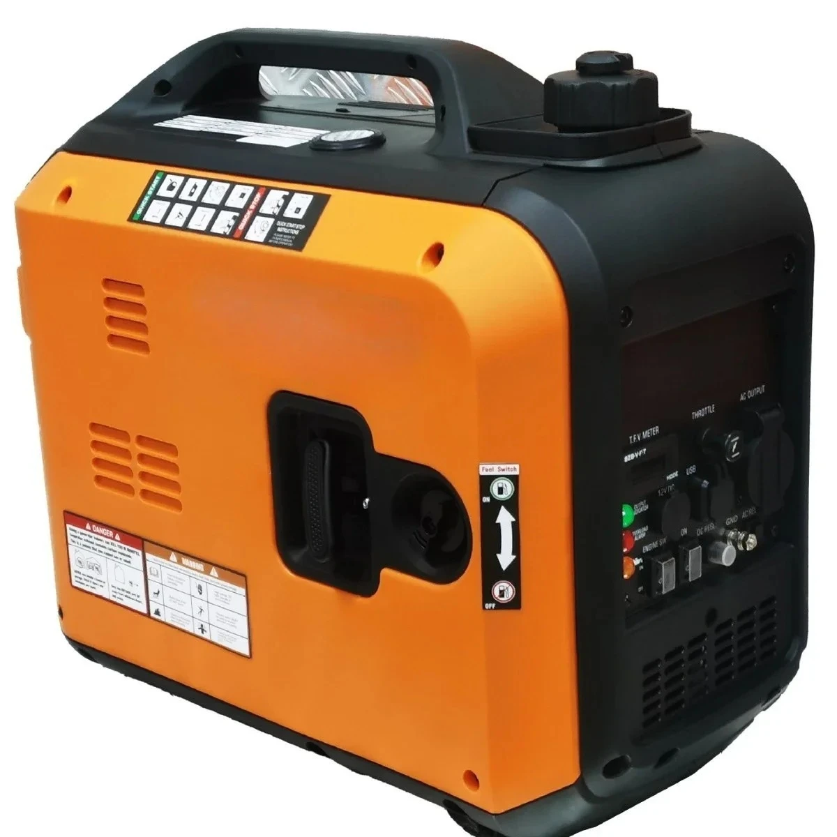 3.5KW110V/220V dual voltage  inverter generator portable low noise small  generator