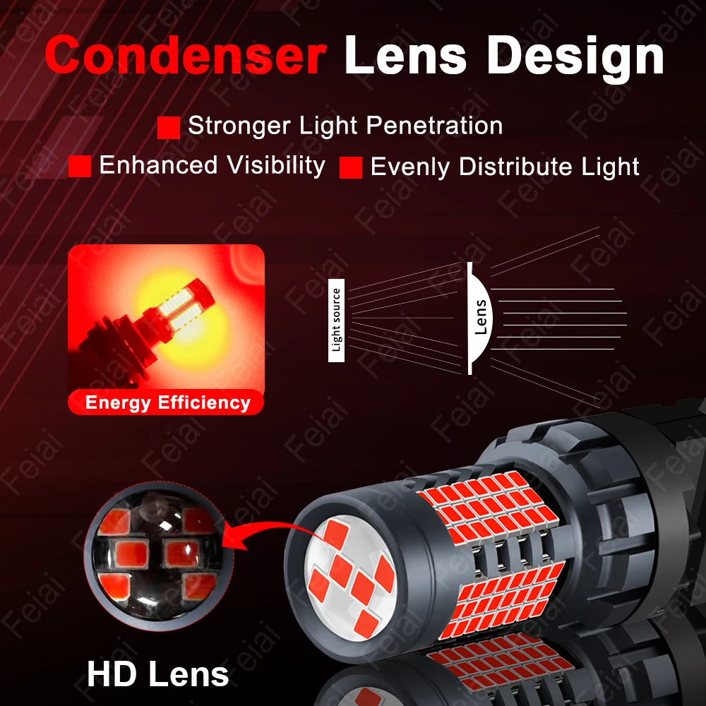 Picture 5: LED Brake Lights Stop Light Bulb For Mazda BT-50 BT50 2006 2007 2008 2009 2010 2011 2012 2013 2014 2015 2016-2019 Strobe Flash