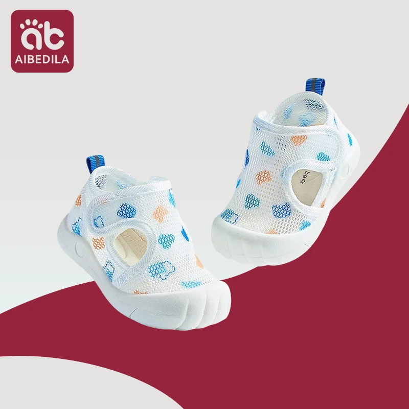 

AIBEDILA Newborn Baby Shoes Child Sports Shoes Soft Flats Baby Toddler First Walkers Kids Sneakers 1-3 Year Casual Infant Shoes