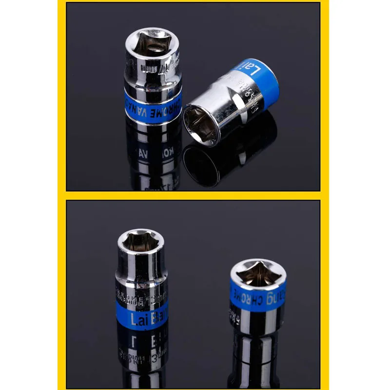 Imagem -06 - Short Hex Socket Wrench Head Anti-rust Ratchet Ferramentas Manuais Drive Cordon Bleu Alloy Point 836 mm 2