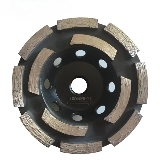 4 Inch Double Row Diamond Grinding Wheels Custom OEM Support for American Market