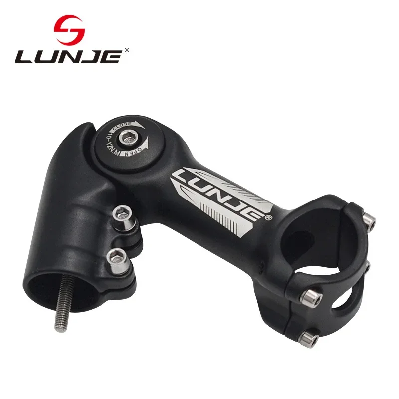 

Adjustable Angle Handlebar Riser Aluminum Alloy Bicycle Stem Extension Adapter 3D forging MBT 25.4/31.8mm Bike Parts