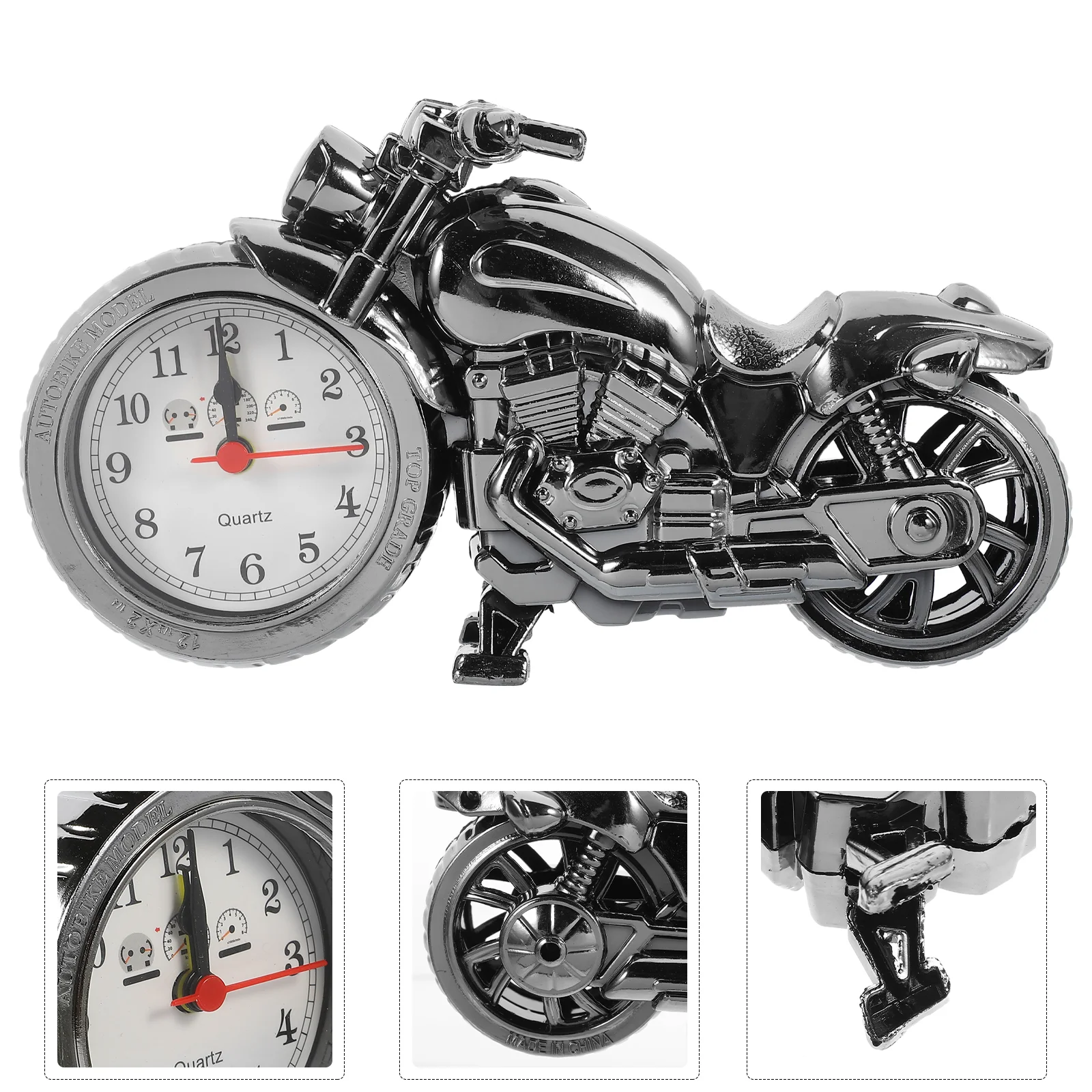 Boy Office Motorcycle for Kids Motorbike Accessories Motorbikes Vintage Alarm Clock