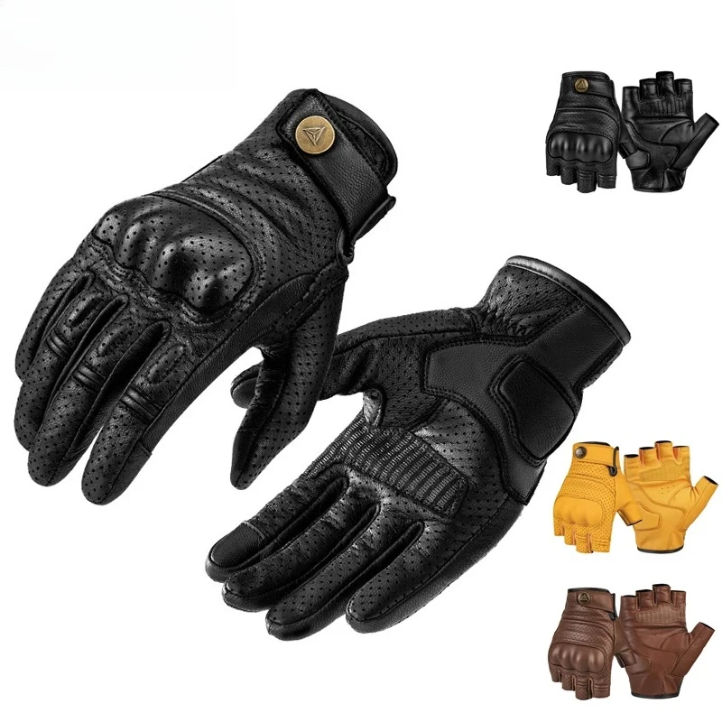 

Motorcycle Gloves Summer Breathable Moto Gloves Wear-resistant Anti fall Motocross Touch Screen Gloves Men Women