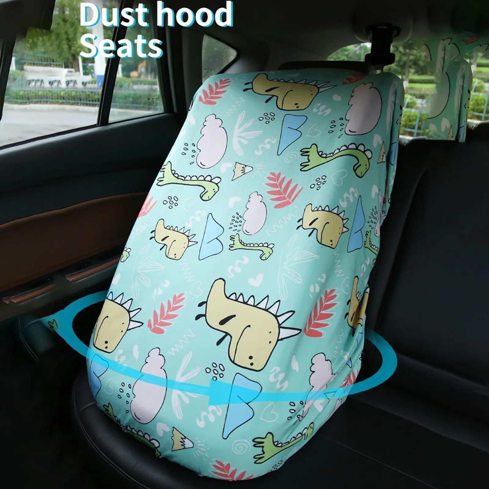 مقعد السيارة الشمس الظل غطاء الصيف مقعد السيارة يغطي للأطفال تبريد اكسسوارات السيارات مانع درع ظلة للحرارة الصيف