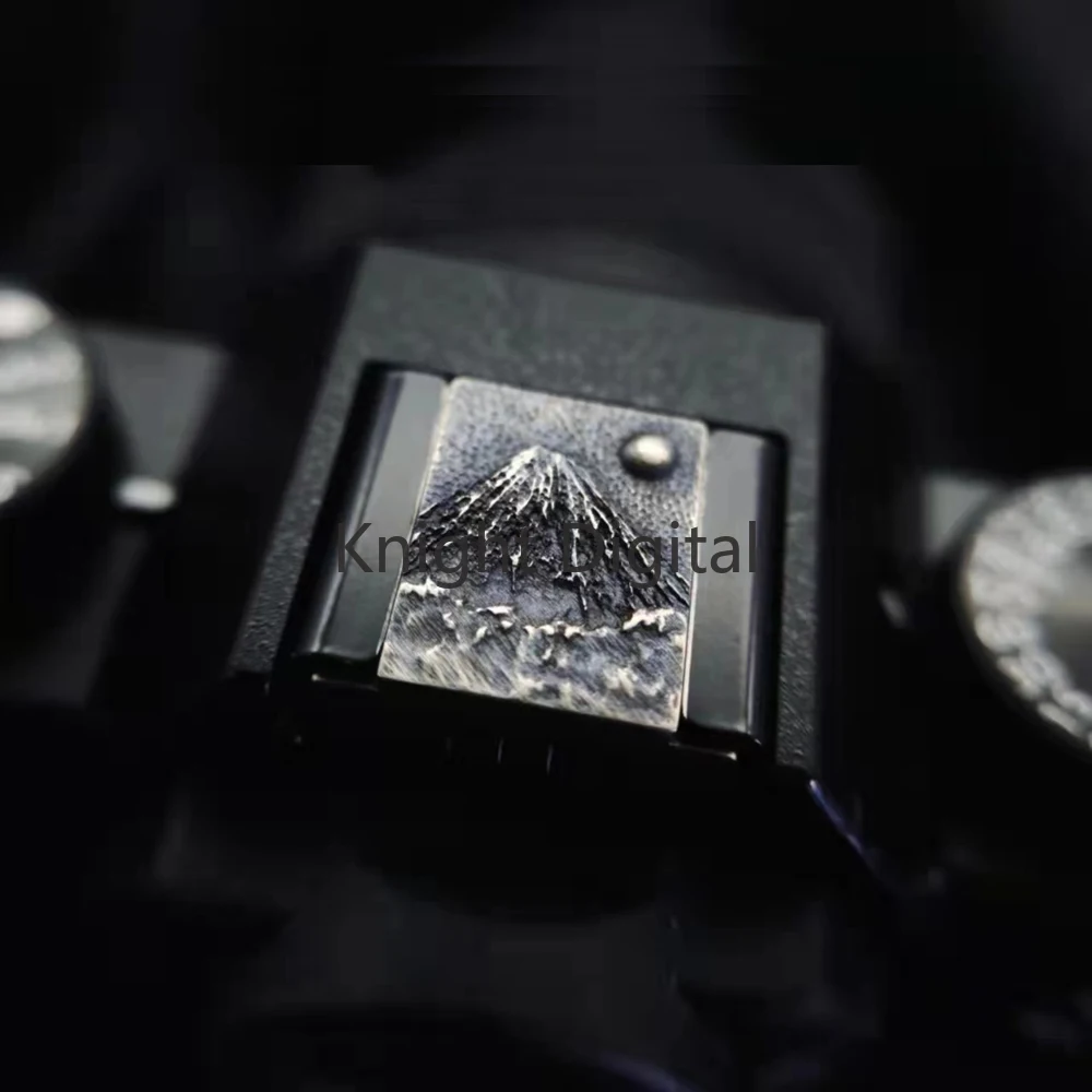 معدن النحاس كاميرا الساخن الباردة غطاء الحذاء غطاء مصراع زر الأسماك لسوني كانون فوجي XT5 XT30 XE4 XH2 نيكون ZF لايكا أوليمبوس