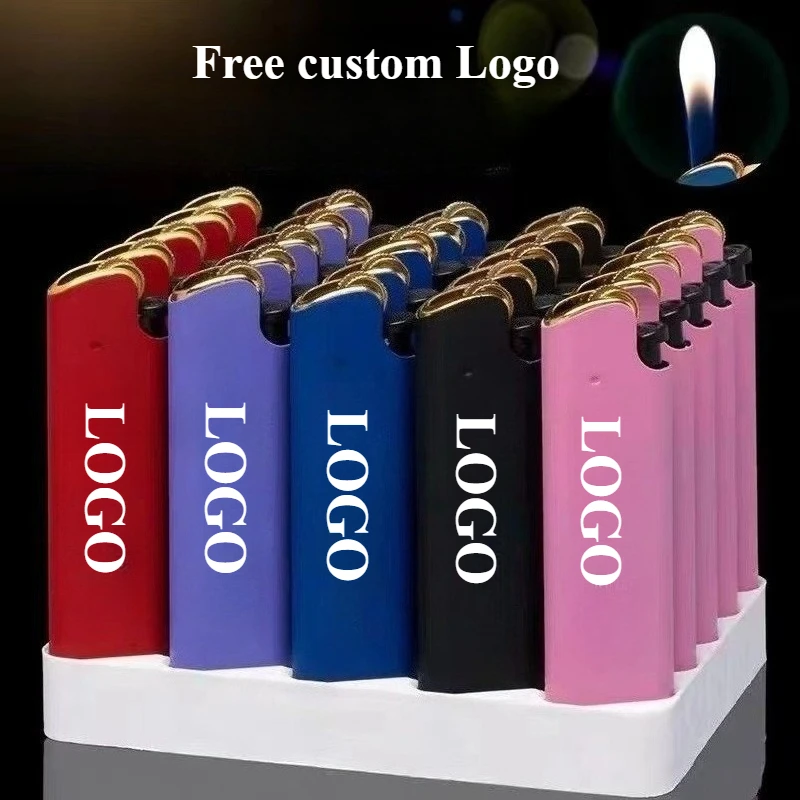 2026 New Mini Short Metal Grinding Wheel Lighter Pulley Gear Flint Open Flame, Windproof Wholesale Custom Logo