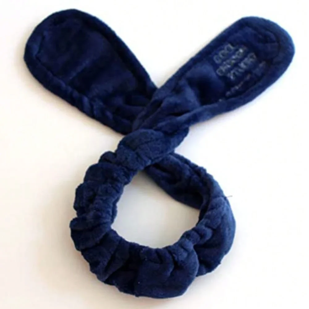 

Rabbit Ear Headband For Face Washing Soft Coral Fleece Hair Band For Women