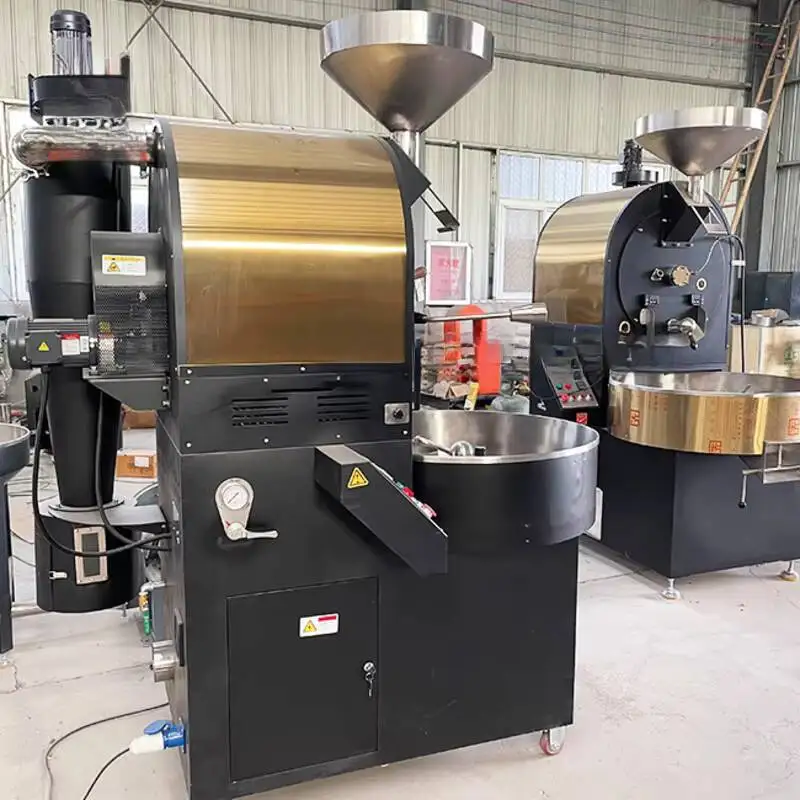 

3kg-50 Kg Roasting Green Bean Coffee Industrial Roaster Hine