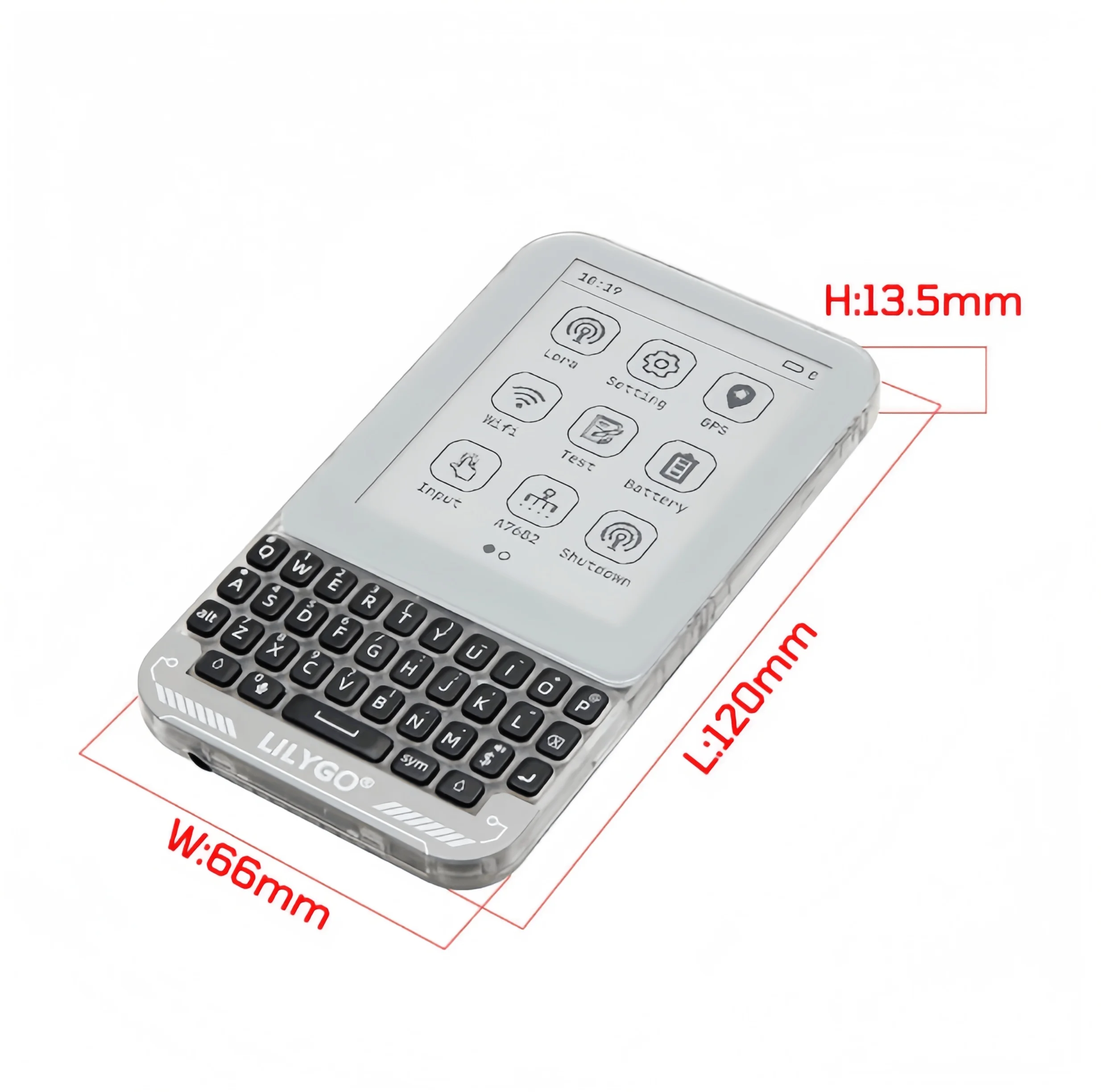 LILYGO ®   T-Deck Pro ESP32-S3 LORA Сенсорный чернильный экран GPS-клавиатура AI Learning