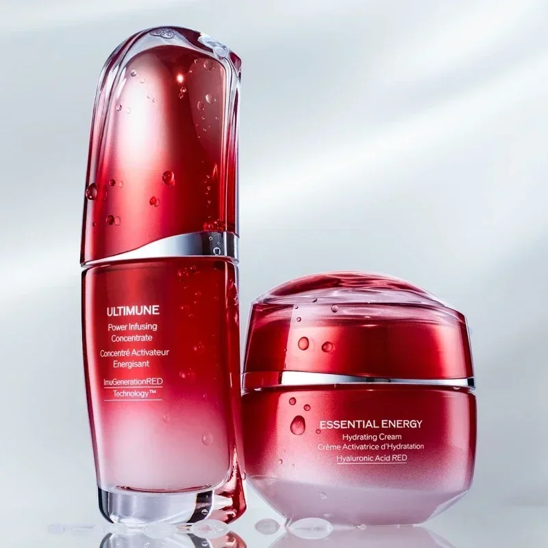 75ml Ultimune Power Infusing Concentrate Antioxidant Anti Aging Face Serum 50ml Essential Energy Hydrating Night Face Care Cream