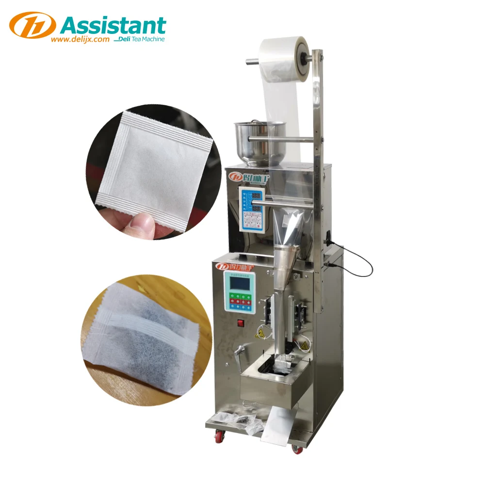 

Cheap Small Tea Bag Capsulating Processing Machine For Sale Plastic/Nylon/Filter Paper Tea Bag Packing Machine DL-6CND-16