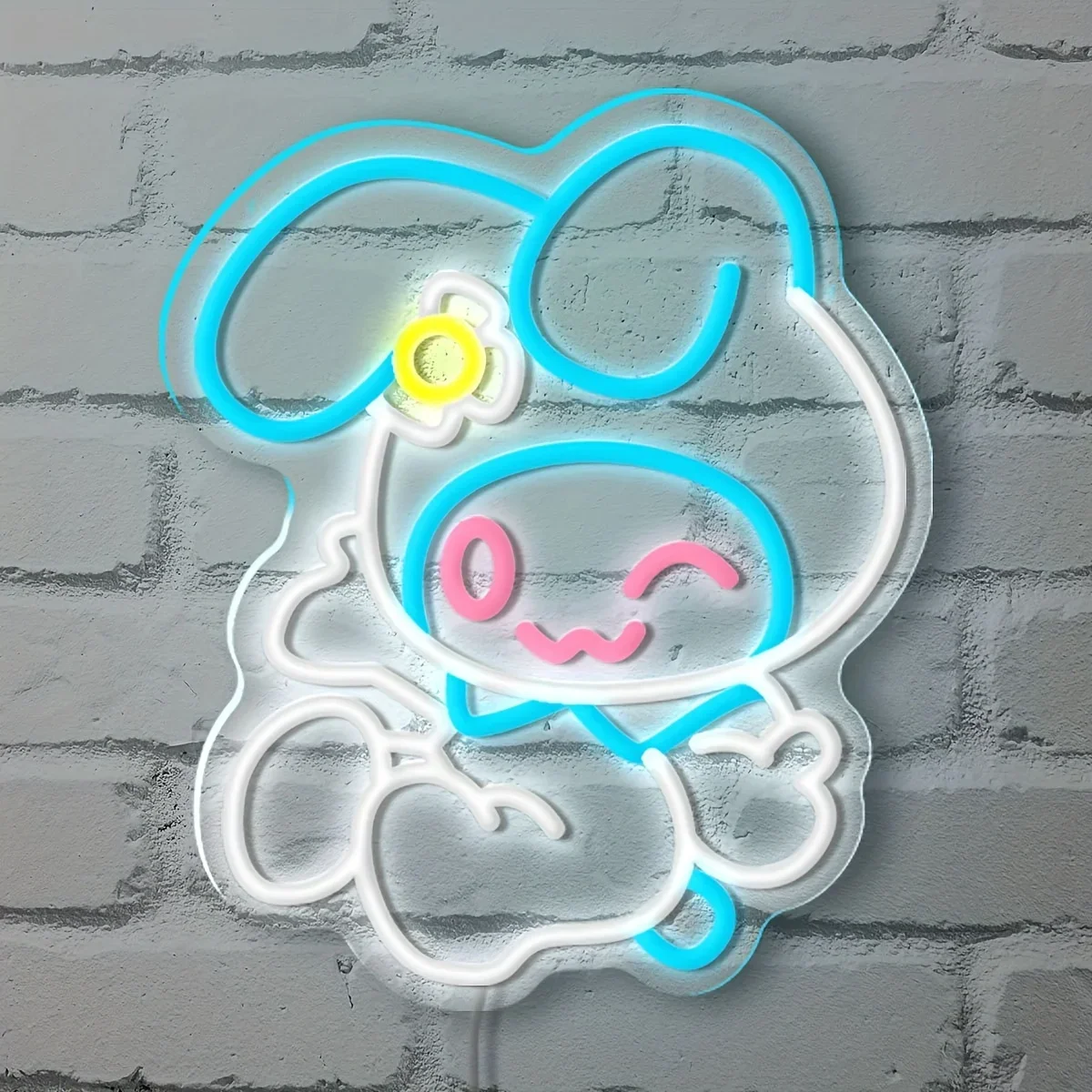 

Sanrio Melody Neon Sign For Wall Decoration USB Powered Neon Sign For Bedroom Decor Diammble Neon Sign For Shop Decor Kids Gifts