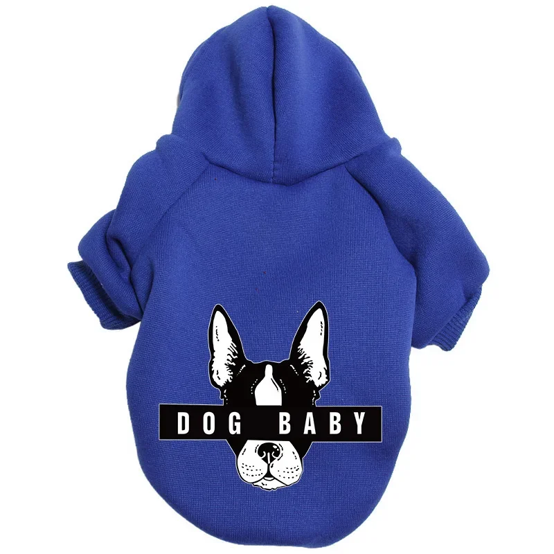 Autumn and winter dog clothing pet hooded sweater with plush two legged pet clothing small and medium-sized dog pet supplies