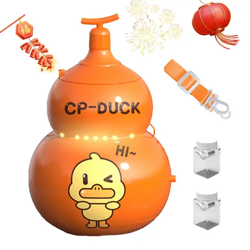 

Bubble Machine Cute Gourd Musical Bubble Machine Bubble Blowing Light Outdoor Bubble Machine Without Battery Bubble Water Gifts