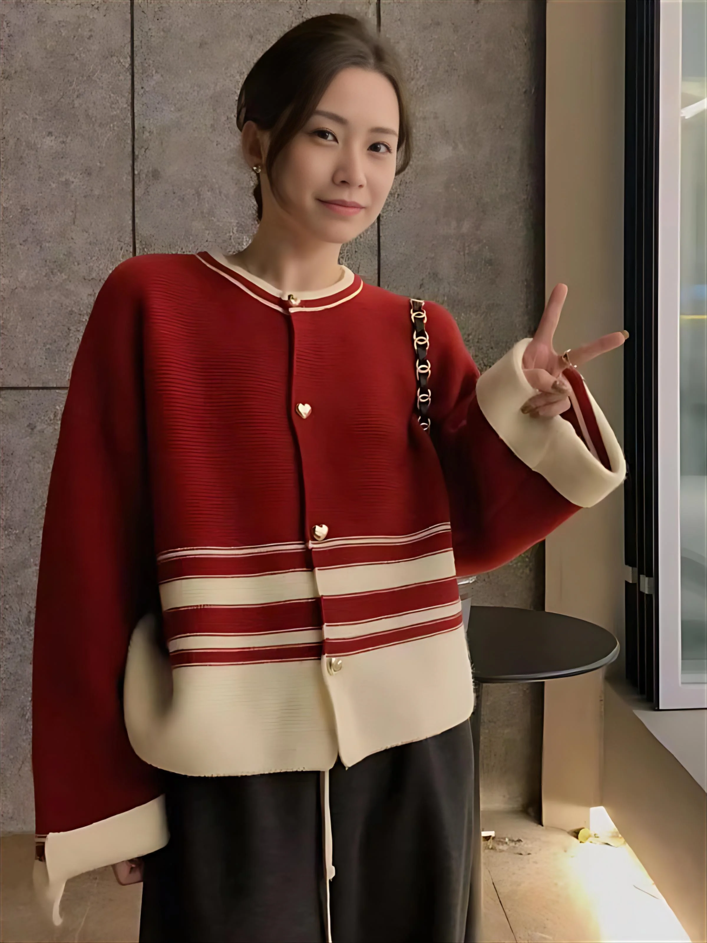 

Твидовый жакет в английском стиле для женщин, весенняя одежда, вельветовый, с пуговицами, контрастной отделкой, элегантный, из фактурной ткани