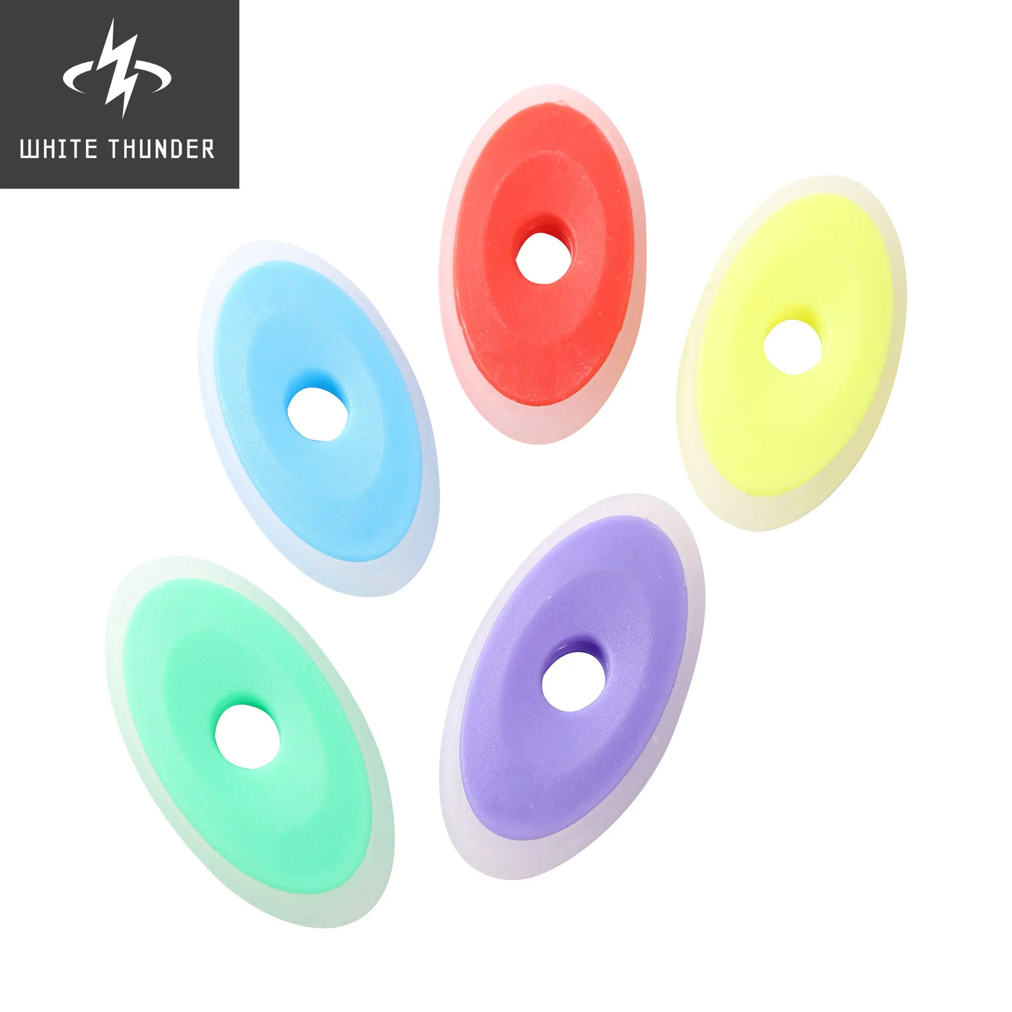 5 Colors/set Erasable Gel Pen Special Eraser Oval Shape Rubbing Eraser Pretty Candy Colors Student Gift School Office Stationery