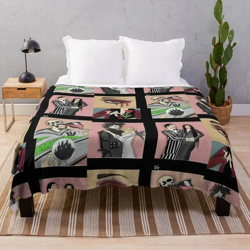 

Classics Collage Throw Blanket All Season Soft Lightweight Blanket for Home