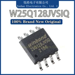 10PCS New Original W25Q128JVSIQ W25Q128JVSI W25Q128JVS W25Q128JV W25Q128J W25Q128 IC MCU Flash 128MBIT SOIC-8 Chip