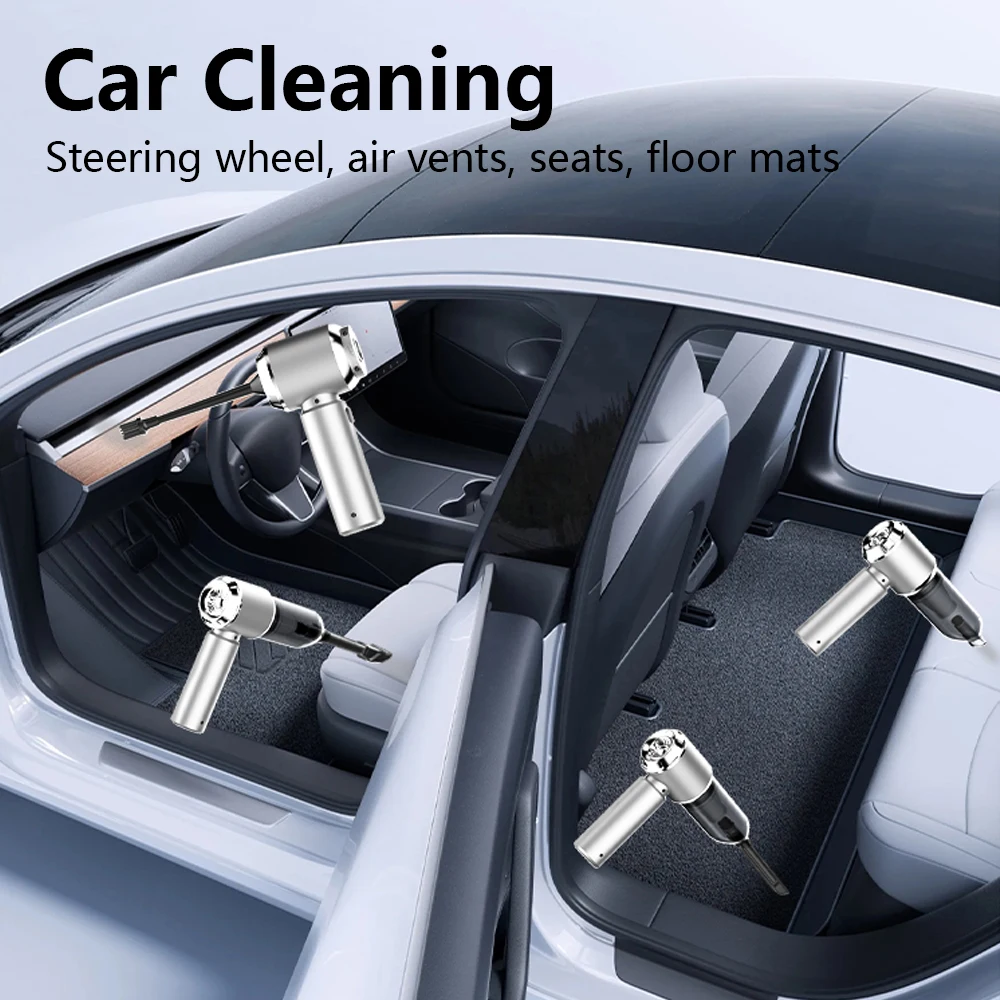 SZUK 985000PA Car Vacuum Cleaner Wireless Mini Handheld Strong Suction Cleaning Machine Portable Vacuum Cleaner for Car Home - Image 5