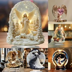 Fairy Godmother Angel Statue,2D Flat Acrylic Figurine,Home,Office,Cafe,room,Studio,display Case,Table Ornament Decor Gift