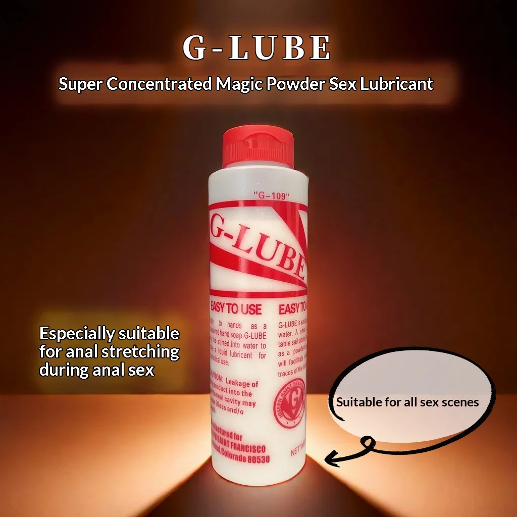 FISTING J-LUBE G-LUBE Concentrated Powder Lubricant for Fisting & Anal Dilation - Intimate Adult Accessory