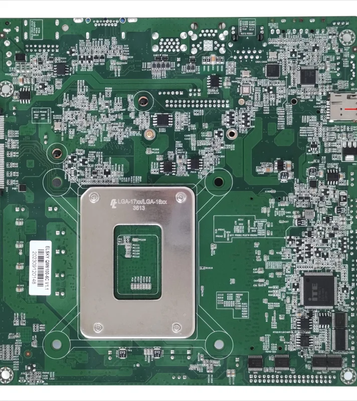 Motherboard QM 6100 V1.1 Mini PC CPU Alder Lake 12th 13th i3 i5 i7 i9 4K Memory 8G 128G  Processor Windows 11 Windows10 Kirlin