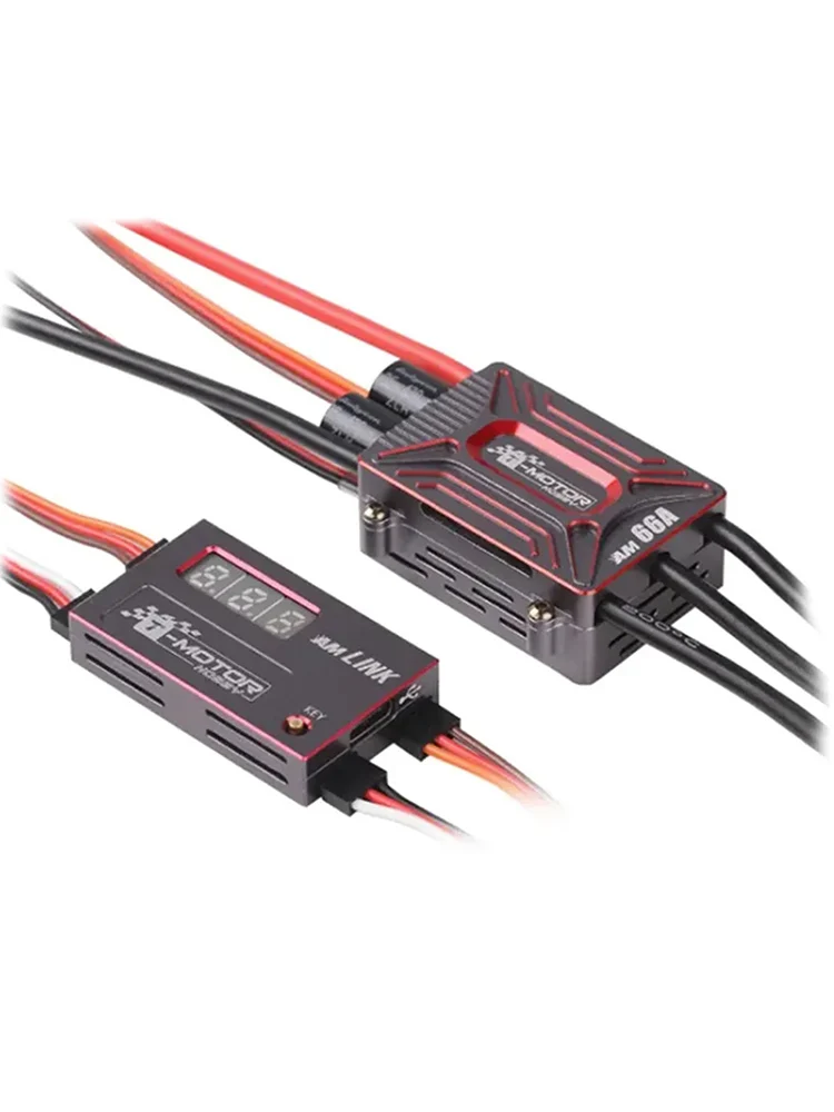 T-MOTOR AM66A 66A 3-6S BLHeli_S 32 ESC and AM Link 3D Telemetry Card Dshot1200 Electronic Speed Controller for RC FPV Drone