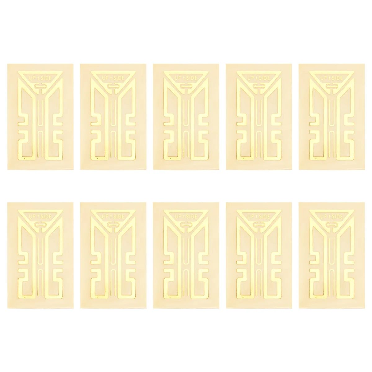 10PCS Gen x เสาอากาศกลางแจ้ง Camping โทรศัพท์มือถือการเพิ่มประสิทธิภาพสัญญาณ Booster ปรับปรุงสัญญาณเสาอากาศ Booster สติกเกอร์