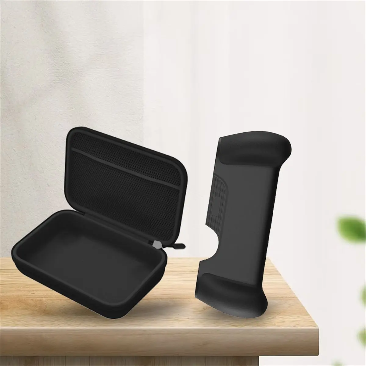 new-electronics-for-dual-screen-device-thick-comfort-grip-with-storage-bag-ergonomic-for-accessories