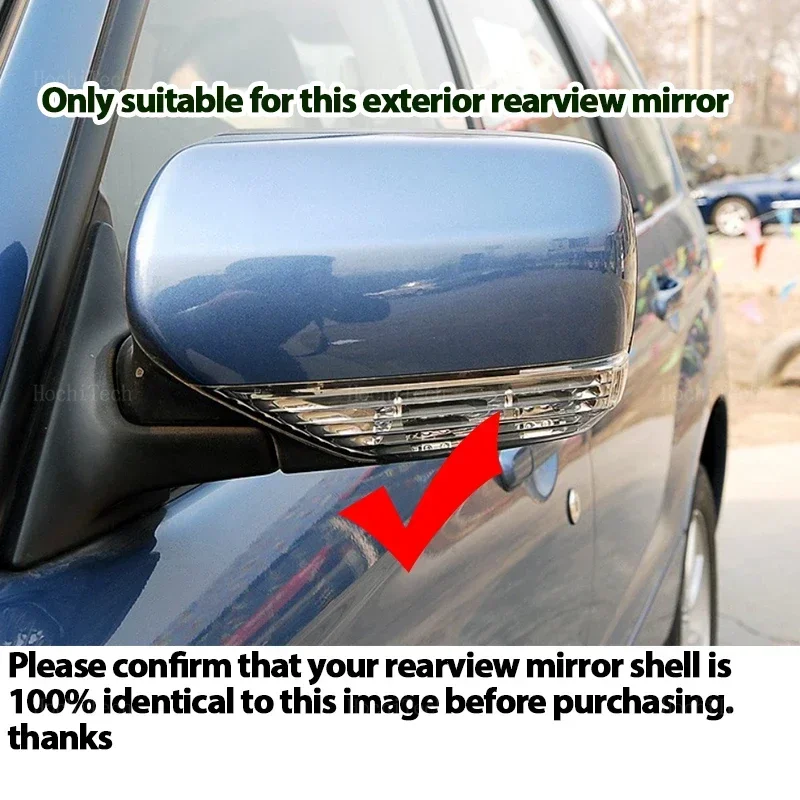 Smoked Lens Side Mirror Sequential Turn Signal Light For Subaru Forester SG, Legacy Outback BL BP 2003-2008, Tribeca B9
