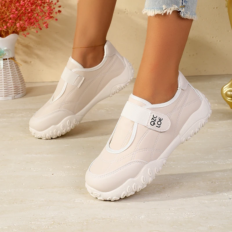 Mary Jane Women's Shoes2025New Summer Velcro Matching Skirt Single Shoes Hot Style Casual Breathable Sports Sandals