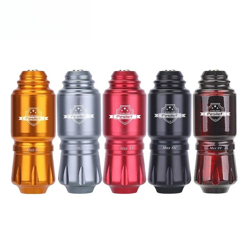 

Rocket Tattoo Machine Short Pen RCA Wireless Power Motor Tattoo Machine Set, All-in-one for Tattooing