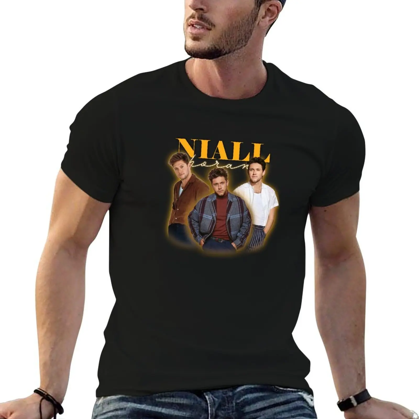 

shirt print casual shirt T-Shirt custom men t t man shirts t for Niall Design for man Horan