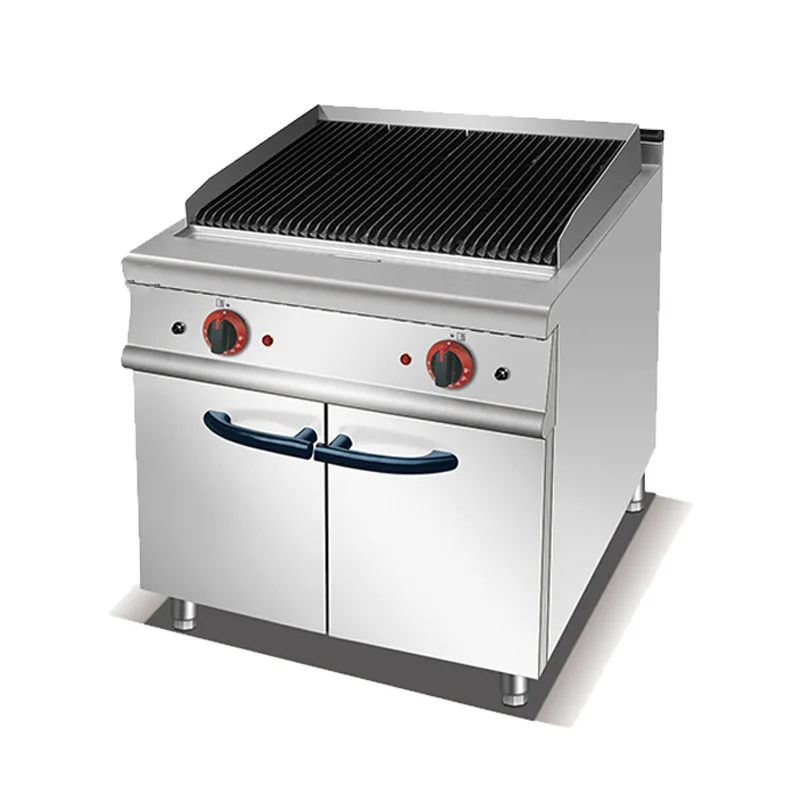 

Commercial vertical double-head electric grill, volcanic stone grill, luxury desktop combination barbecue machine, high power