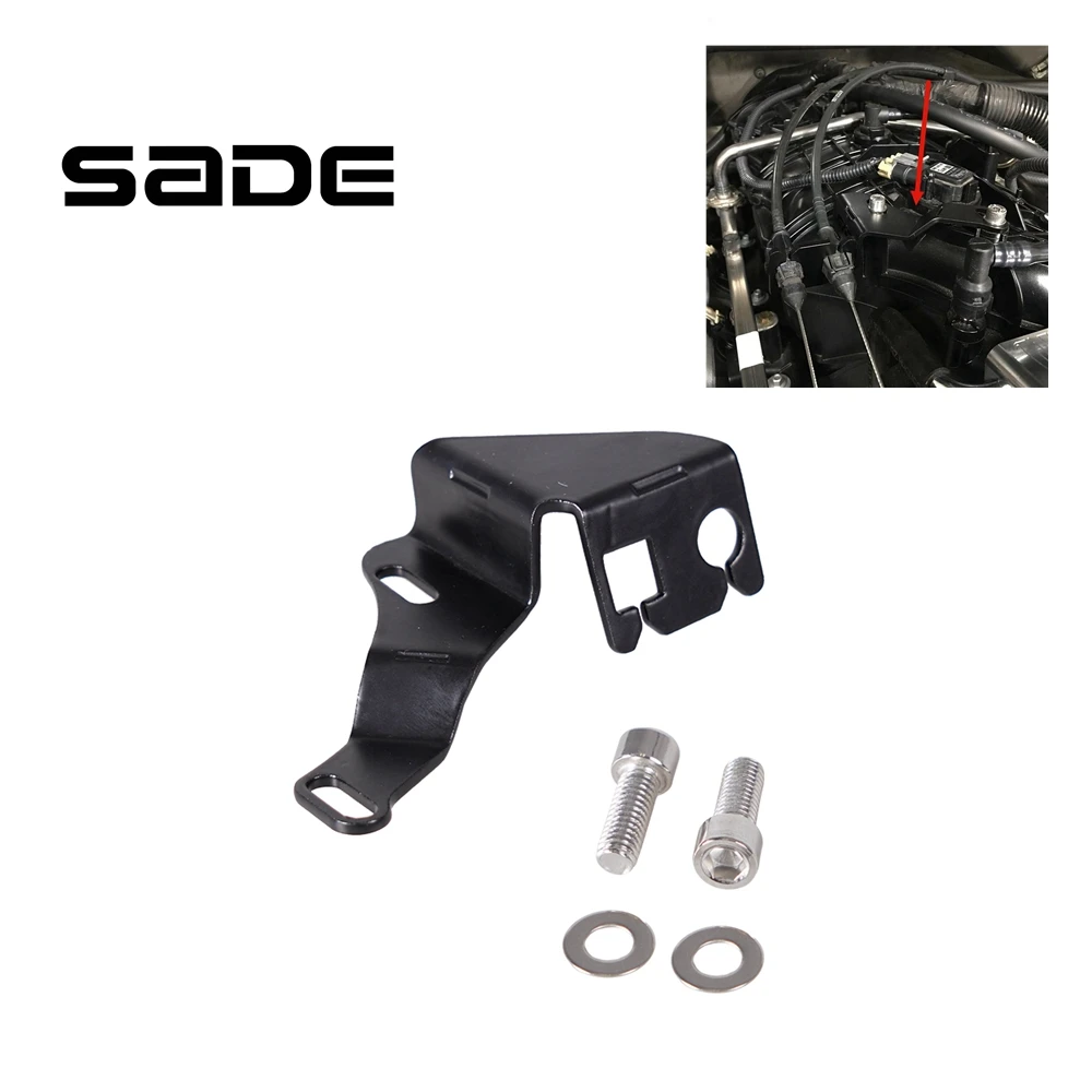 New Arrived Black Intake Manifold Throttle Cable Bracket with Stainless Steel Modification Parts Replacement  for TBSS/NNBS/L92